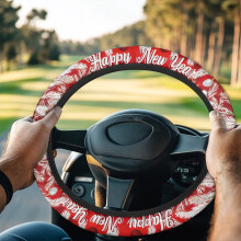 Golf Cart Steering Wheel Cover Compatible with Club Car