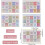 Colorful Bible Tabs Large Print for Easy Reading and 1