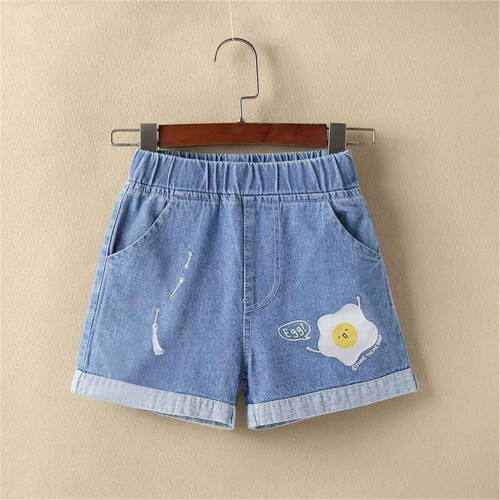 Mädchen-Jeansshorts, blau, Größe 8 1