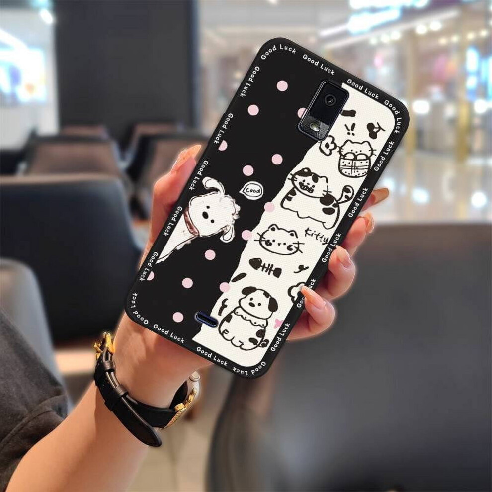 Blu View3/B140dl Phone Case Tpu Cartoon Graffiti Shockproof 9023022308337