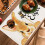 White Easter Placemats Plastic 4-Pack Rustic Vintage 4