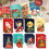 Christmas Greeting Cards Tree Design 40 Pcs with Envelopes 1