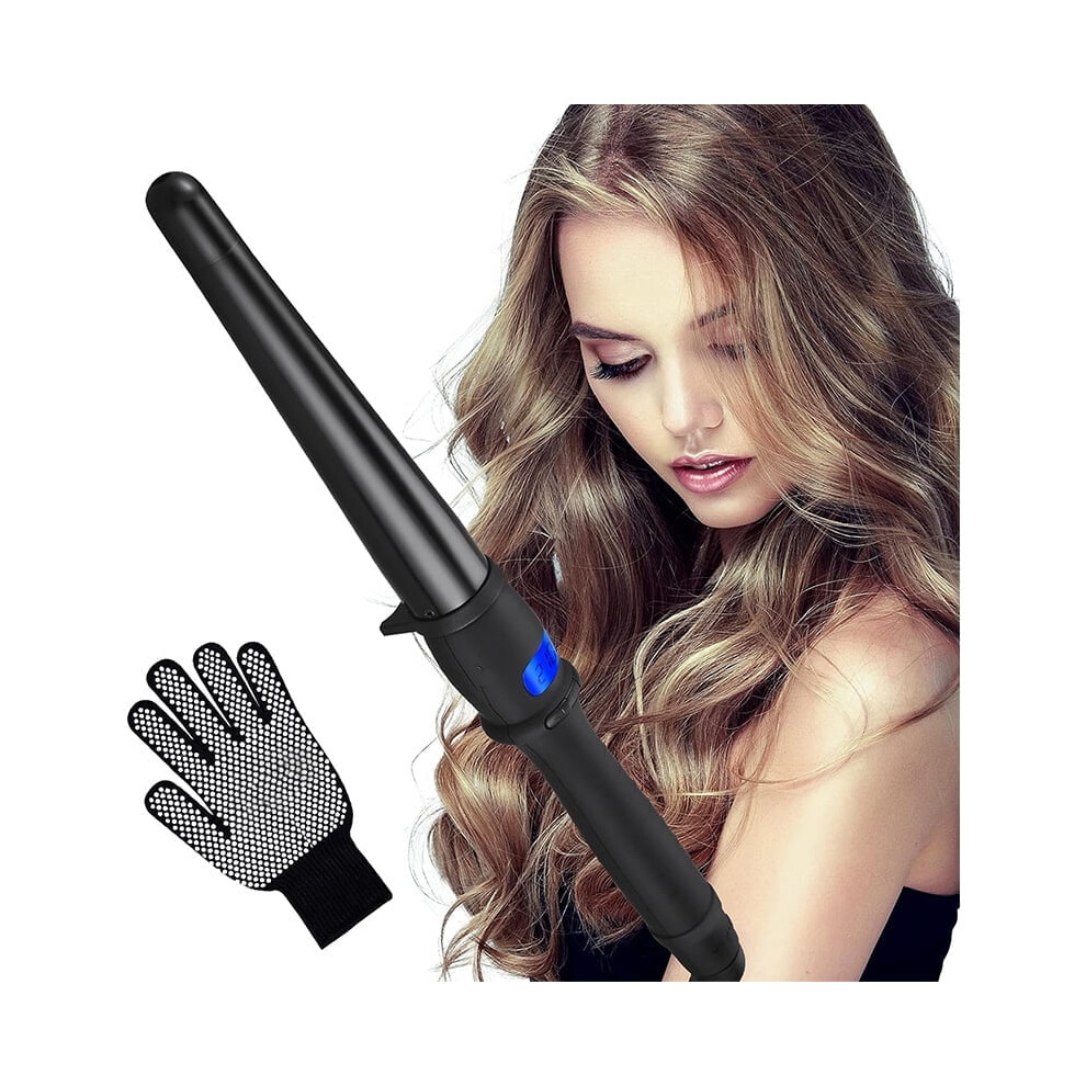 Curling Wand Ceramic Tapered Barrel 1.25 Inch