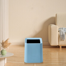 Mini poubelle de bureau sans couvercle, design moderne et épuré