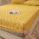 Draps-housses élastiques en velours matelassé (1 ensemble) 1