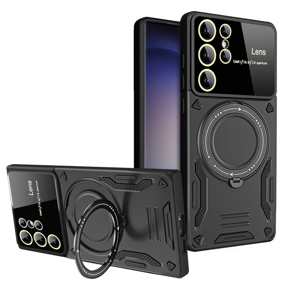 Hybrid Case For Samsung Galaxy S22 Ultra Â 360 Rotating 9178400860324