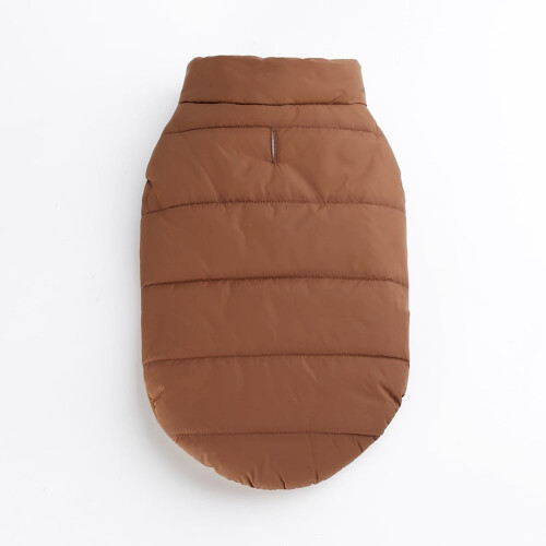 Hundeweste, winddicht, warm, braun, Größen XS-3XL 2