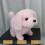 Jouet interactif pour chiot Labrador rose de 16 cm (6,3 pouces). 1