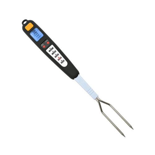 Digital Pyrometer Meat Thermometer with LCD Display and 5