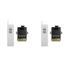 2X Controle Remoto Sem Fio Liga-Desliga Alta Potência 30A Ampla Voltagem Longa Distância RF433 Controle Remoto 1000M