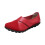 Γυναικεία casual slip-on μοκασίνια κόκκινα, μέγεθος 40 2