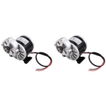 2X 36V 350W Gear Reduction Electric Motor with 9 Tooth Sprocket Brushed Motors Reductor E‑Bike Scooter MY1016Z