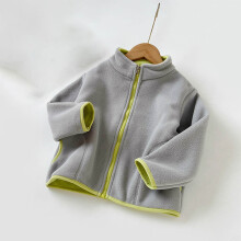 Thermal Fleece Jacket for Kids 2-12 Years Full-Zip Long