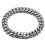 Κολιέ EASTIN Miami Cuban Link από ανοξείδωτο ατσάλι, ασημί 32 6