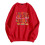 Felpa da donna girocollo a maniche lunghe, casual, pullover 2