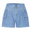 Damen-Trainingsshorts mit hohem Bund, einfarbig, mit Taschen 4
