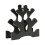 Dumbbell Rack Stand 3-Tier Compact Storage Holds Up to 30 1