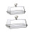 beurrier transparent avec couvercle (1 pièce) 1