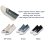 Dames gebreide instapsneakers, lichtgewicht en ademend. 6