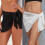 Dame badedragt i transparent mesh, 2 dele 2