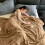 3D Butterfly Throw Blanket Beige 59"x79" 1