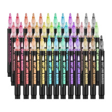 Akvarell tollak Multicolor48Colors dupla vonalas csillámporral