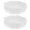 Ceramic Hamster Feeding Bowl Wear-Resistant Washable 2 pcs 1