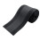 Cable Sleeve with Hook and Loop Fastener Black 0.78 in x 1