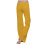 Dames cargo legging met elastische tailleband en zakken, geel 6