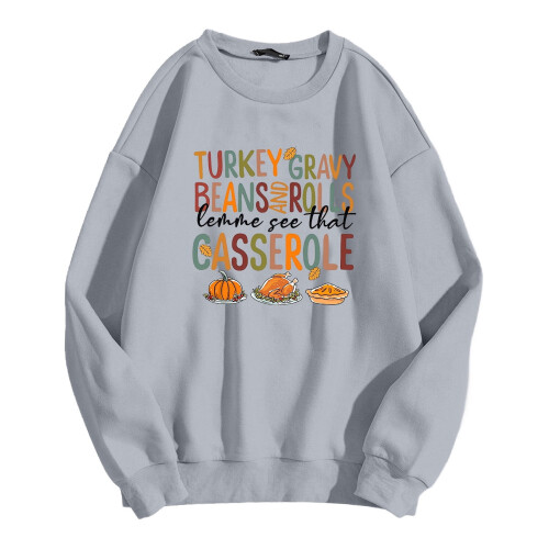 Felpa da donna girocollo a maniche lunghe, morbida, pullover 1