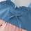 Jeans-Patchwork-Tutu-Kleid mit Strohhut, 2-teiliges Set, Größe 6
