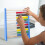 Supporto in legno per abaco per bambini, multicolore, 1 pezzo 5