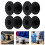 NICEXMAS Empty Plastic Wire Spools 4pcs 1