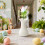 Easter Chick Floral Picks Spring Stems 12 pcs 1