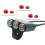 22mm Motorcycle Switches Handlebar Mount Fog Light Horn Power Start Kill  Button with Indicator Universal 5