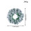 Pine Snow Flocked Wreath 11.8 inch 1