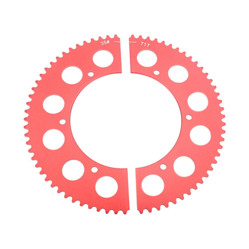 Split Sprocket 35 Chain 71 Tooth Replacement Part