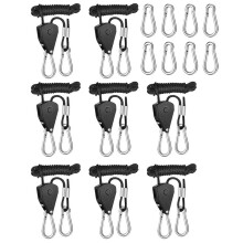 Ratchet Hangers Adjustable Rope Hanger 8 Pack