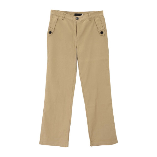 Freizeithose für Herren, gerades, schmal geschnitten, khaki 2