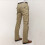 Freizeithose für Herren, gerades, schmal geschnitten, khaki 5