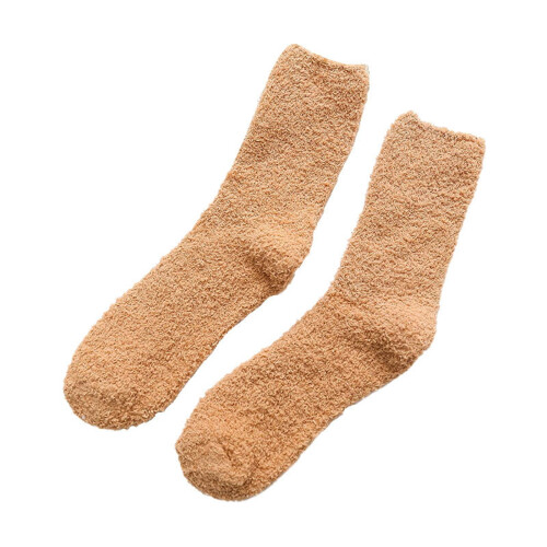 Wool Ankle Socks Thermal Hiking Socks One Size Khaki