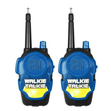 Blå walkie-talkies för barn, 2-pack, för åldrarna 4-8