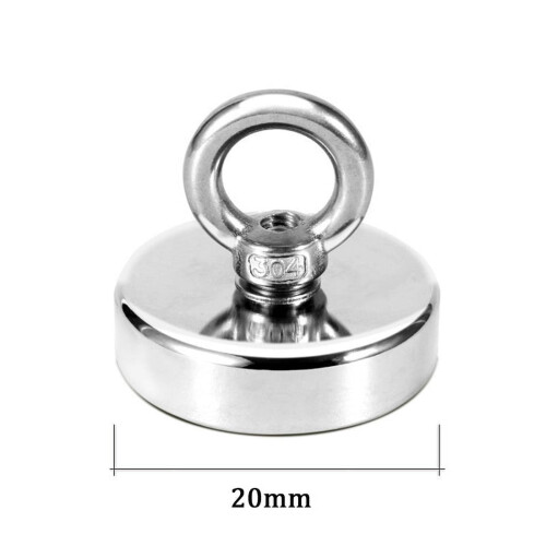 Neodymium Fishing Magnet Heavy Duty with Countersunk Hole