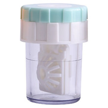 Portable Eyeglass Cleaner Case with Soft Lining and Lens