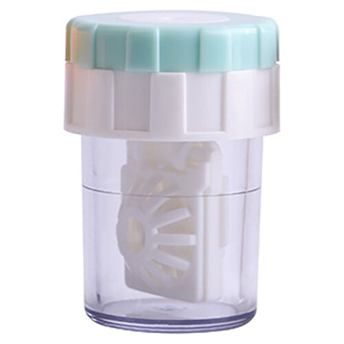 Portable Eyeglass Cleaner Case with Soft Lining and Lens