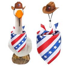 DAMAI 4th of July Goose Outfit Set – Patriotic Garden