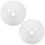 Cache-ventilateur de plafond en forme de champignon blanc (2 pièces) 1