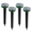 Solar Snake Repellent Stakes Ultrasonic 4-Pack 1