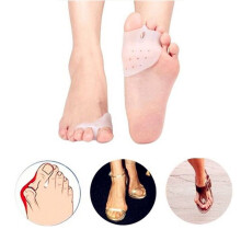 Hallux valgus-ärmar med gelkuddar, 2 st