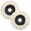 Wool Felt Flap Polishing Discs 2 Pack for Metal Marble Stone 1